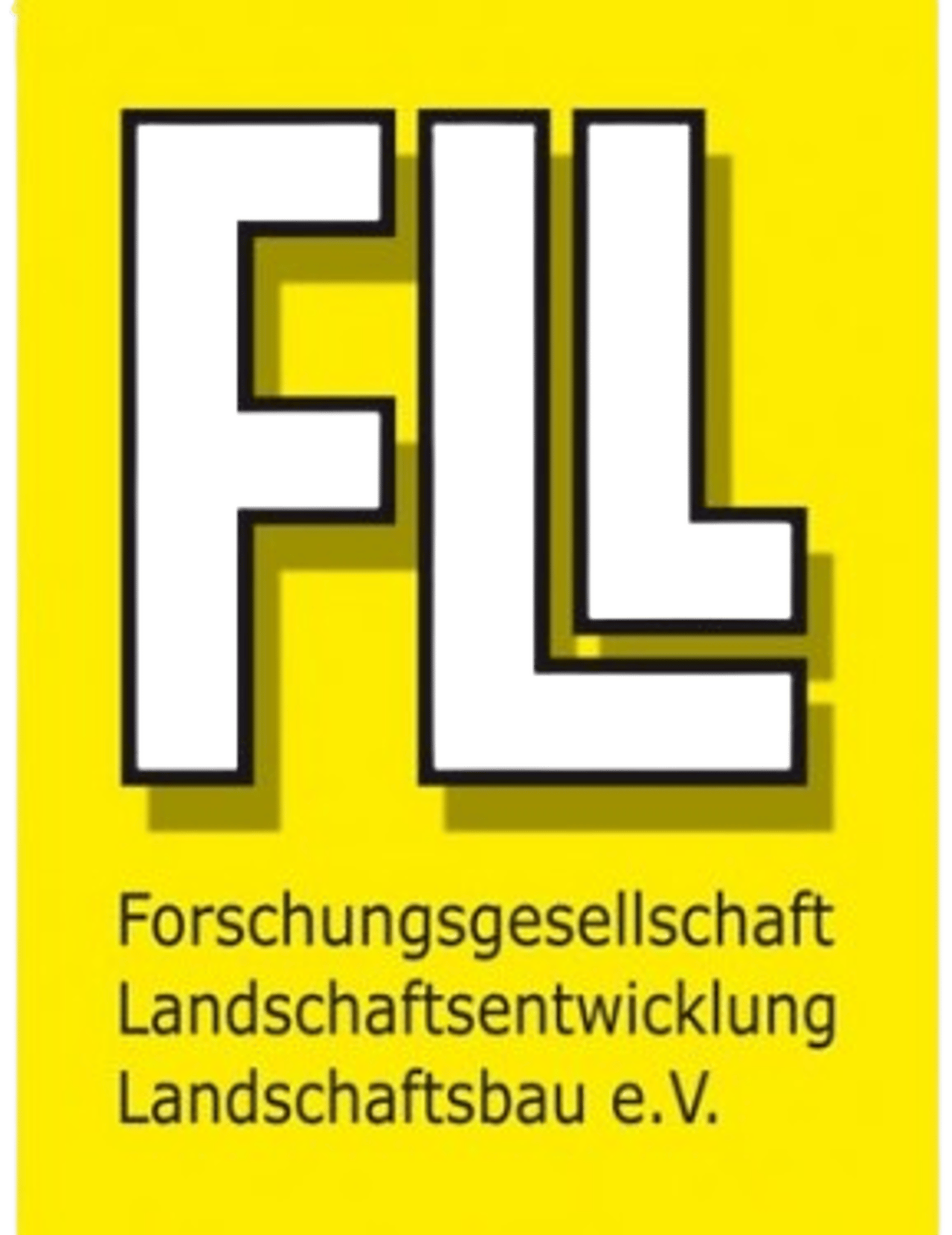 Logo der Forschungsgesellschaft Landschaftsentwicklung Landschaftsbau e.V. mit den Buchstaben "FLL".